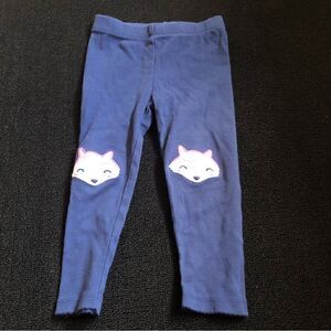 CARTER’S blue foxes print pants pjs size 24 months